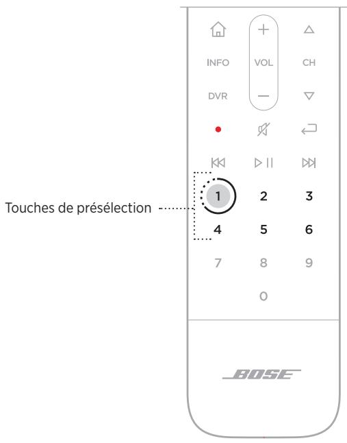 BOSE SOUNDBAR 700 - DéFInITION D'UNE PRÉSELECTION - 2