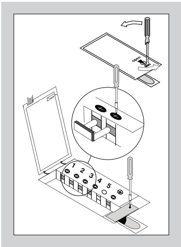 ZANUSSI ZKT 630 D - Raccordement de la table de cuisson - 9