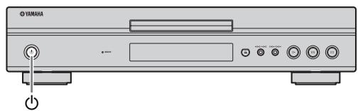 YAMAHA BDS1065 - Insertion des piles dans la télécommande - 4