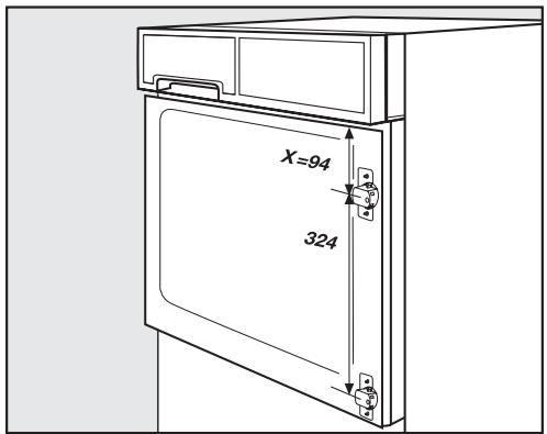 MIELE WT 2789I WPM INOX - - sans kit de baguettes d'adaptation : - 1