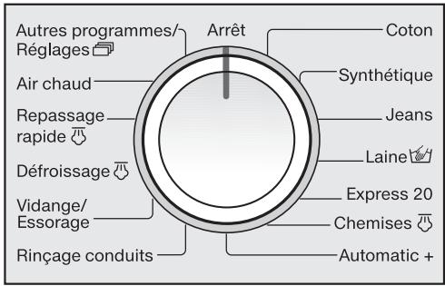 MIELE WT 2789I WPM INOX - ① Préparation du linge - 1
