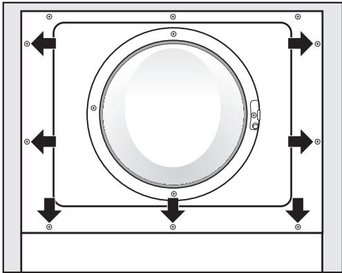 MIELE WT 2789I WPM INOX - Pose du panneau d'habillage - 1
