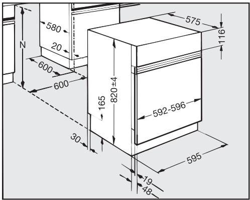 MIELE WT 2789I WPM INOX - Encastrement sous un plan de travail - 1