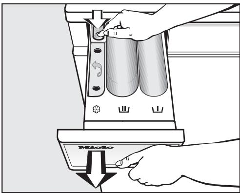 MIELE WT 2789I WPM INOX - Nettoyage de la boîte à produits - 1