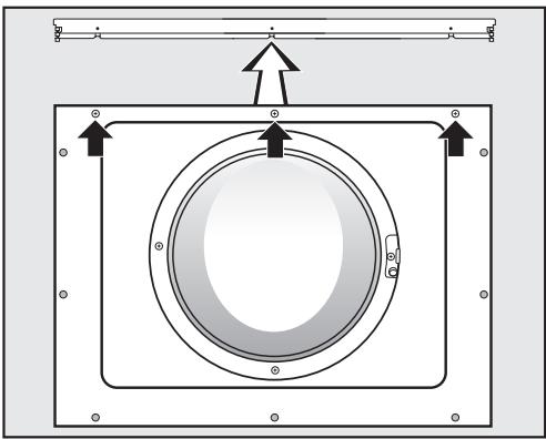 MIELE WT 2789I WPM INOX - Démonter le kit de baguettes d'adaptation - 1