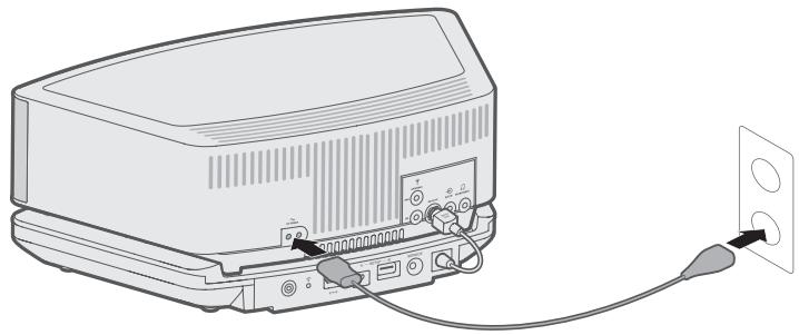 BOSE NC - Raccordement du système au secteur - 1