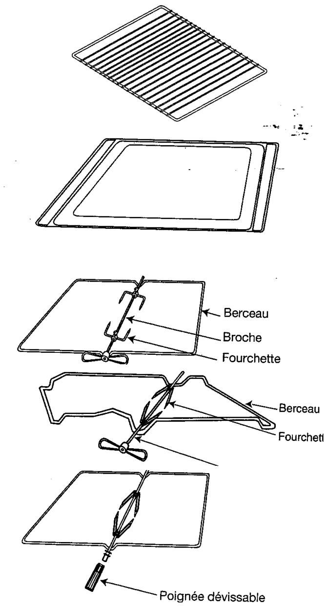 DE DIETRICH CM 240-E - PLAT SORTANT SUR SYSTÈME COULISSANT (suivant modèle) - 1