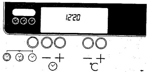 DE DIETRICH CM 240-E - Après ces actions, le four chauffe : - 1