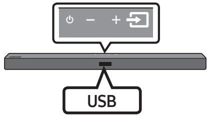 SAMSUNG HW-T550 - CONNECTING A USB STORAGE DEVICE - 2