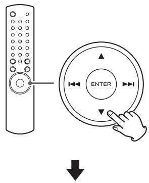 TEAC CR-H500S - Appuyez sur la touche ENTER. - 4