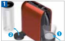 MAGIMIX 11344 M130 MILK - VIDER L'APPAREIL avant une période d'inutilisation, de protection contre le gel ou avant une réparation/EMPTYING THE SYSTEM before a period of non-use, for frost protection or before a repair - 1