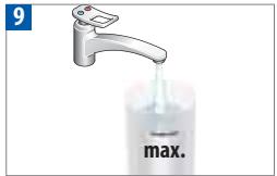 MAGIMIX 11344 M130 MILK - VIDER L'APPAREIL avant une période d'inutilisation, de protection contre le gel ou avant une réparation/EMPTYING THE SYSTEM before a period of non-use, for frost protection or before a repair - 8