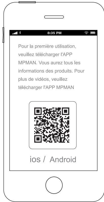 MPMAN TR100 - Première utilisation - 2