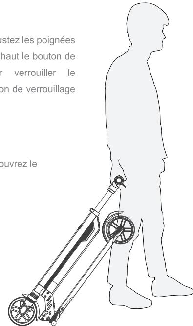 MPMAN TR100 - Comment plier et glisser la trottinette - 1