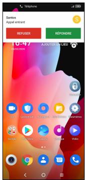 TCL GSMVENDUSEUL10LITEWHITE64GO - Accepter ou rejeter un appel - 1