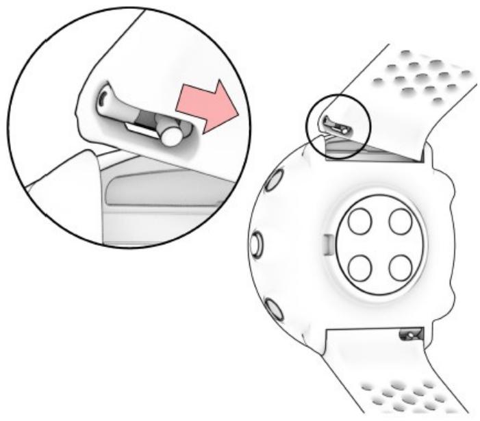 POLAR VANTAGE M BLANC - Bracelets interchangeables - 1