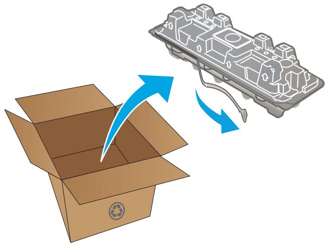 HP m227spncop - Retrait et remplacement d'une cartouche de toner - 4
