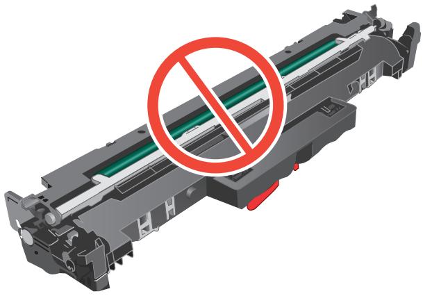 HP m227spncop - Retrait et remplacement du tambour d'image - 8