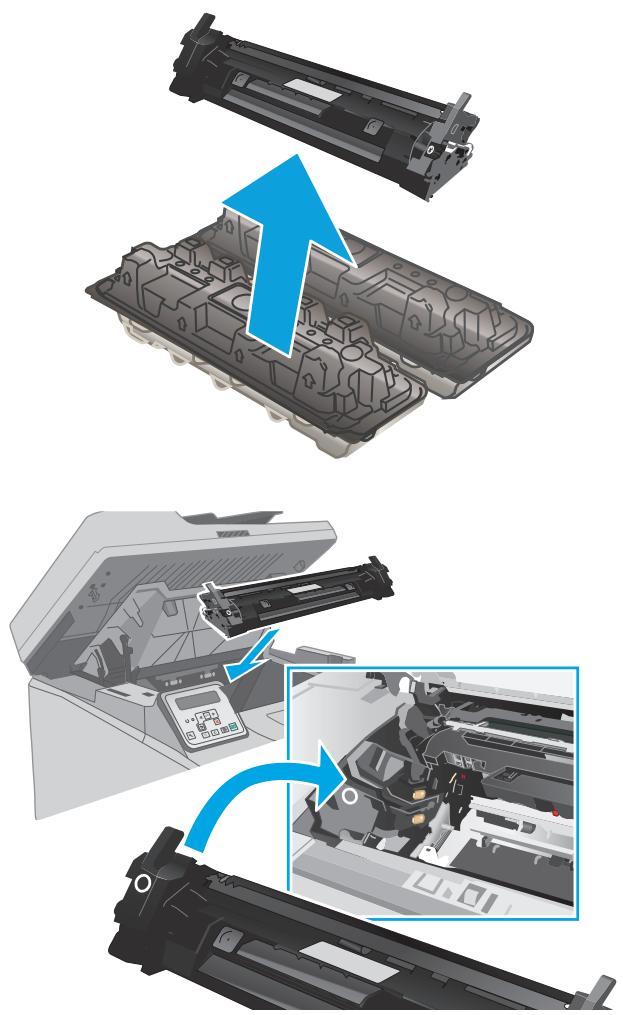 HP m227spncop - Retrait et remplacement d'une cartouche de toner - 5