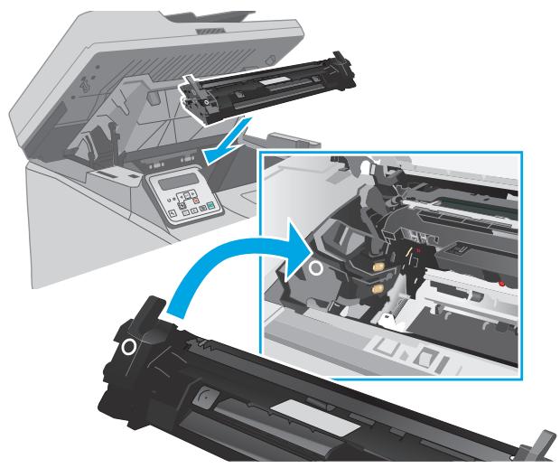 HP m227spncop - Dégagement des bourrages dans le bac d'alimentation principal - 11