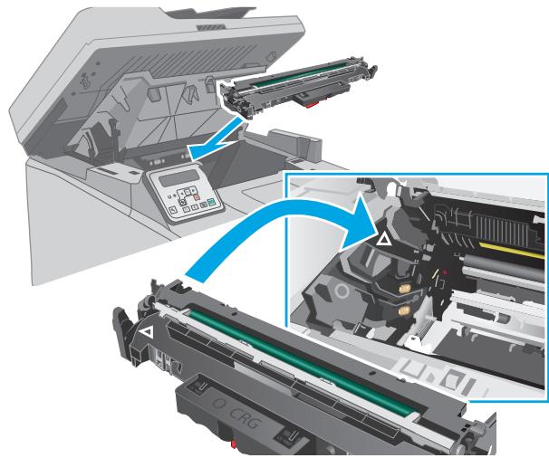 HP m227spncop - Retrait et remplacement du tambour d'image - 9