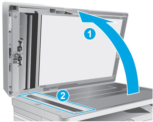 HP m227spncop - Nettoyage de l'ensemble de film remplaçable du bac d'alimentation automatique - 1
