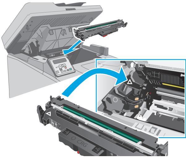 HP m227spncop - Suppression des bourrages dans la zone de la cartouche d'encre - 9