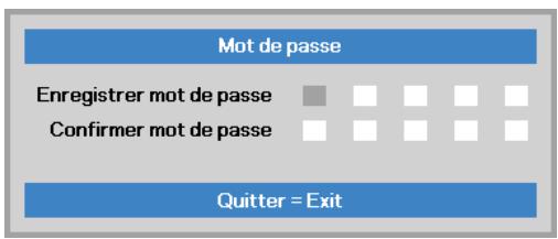 VIVITER 06 NOIR - Réglage d'un mot de passe d'accès (verrou de sécurité) - 4
