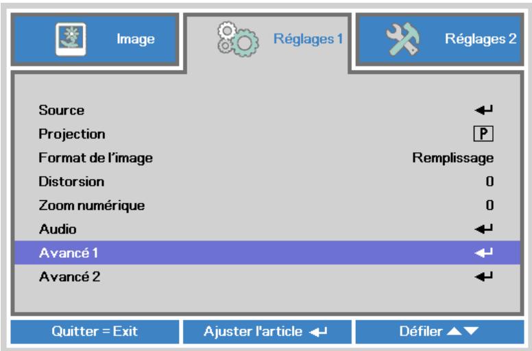 VIVITER 06 NOIR - Réglage de la langue OSD - 1