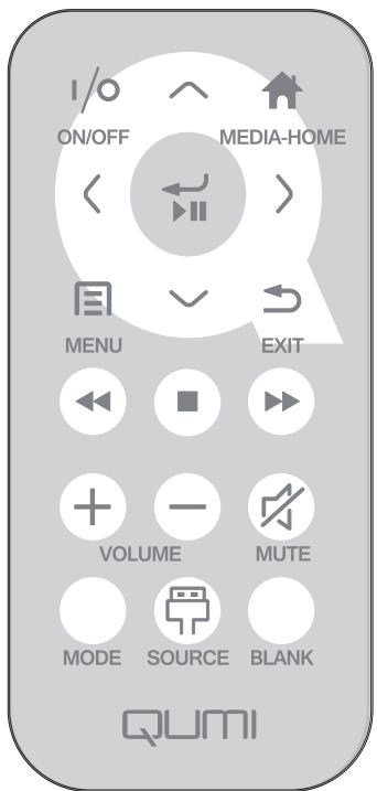 VIVITER 06 NOIR - Télécommande pour le multimédia - 1