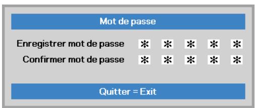 VIVITER 06 NOIR - Réglage d'un mot de passe d'accès (verrou de sécurité) - 5