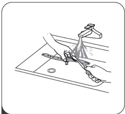MAE DARRY BRANDTLAVEVAISSELLEINTEGRABLEDWJ127DS - Bras d'aspersion - 3