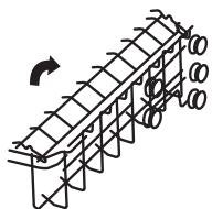 MAE DARRY BRANDTLAVEVAISSELLEINTEGRABLEDWJ127DS - Rabattre les supports-tasses - 1
