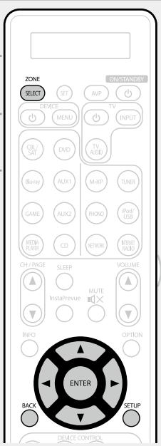 MARANTZ AV8801 - Fonctionnement du menu - 1