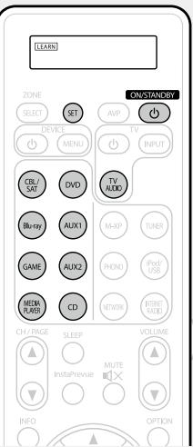 MARANTZ AV8801 - Supprimer les codes de télécommande par touche - 1