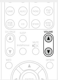 MARANTZ AV8801 - Réglage du volume principal - 1