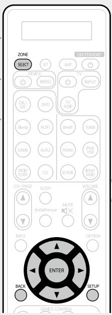 MARANTZ AV8801 - Fonctionnement du menu - 1