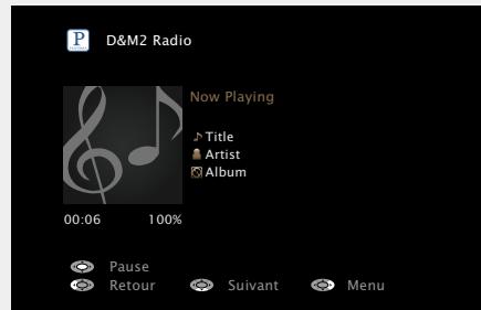 MARANTZ AV8801 - Écoute d'une station existante - 2