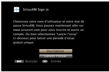 MARANTZ AV8801 - Sélectionner "Inscription" et appuyez ensuite sur ENTER. - 1