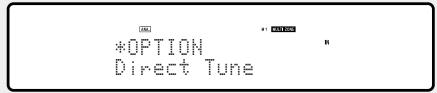 MARANTZ AV8801 - □ Syntonisation en entrant la fréquence radio (Accord direct) - 2