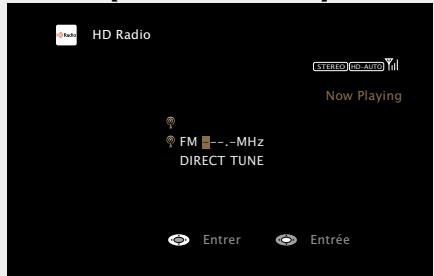 MARANTZ AV8801 - □ Syntonisation en entrant la fréquence radio (Accord direct) - 4
