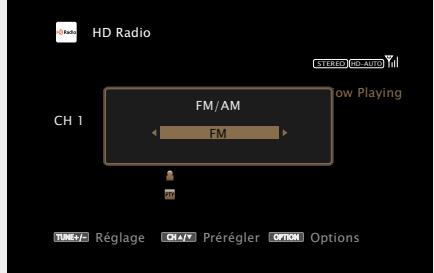 MARANTZ AV8801 - Utilisz  pour selectionner "FM/AM", puis appuyez sur ENTER. - 3