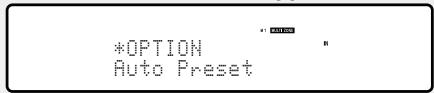 MARANTZ AV8801 - □ Syntonisation et préréglage automatique des stations radio (Mém. prérégl. Auto) - 2