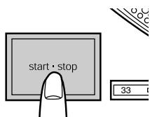 TECHNICS SL1210M5GE - Appuyer sur [start-stop]. - 1