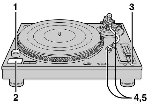 TECHNICS SL1210M5GE - Preparatifs - 1