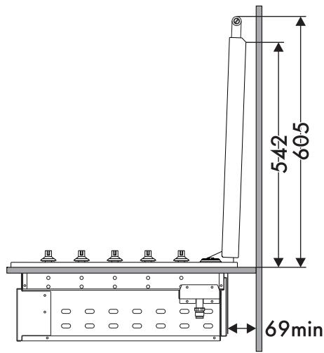 SMEG BIBQ1205F - Positionnement - 8