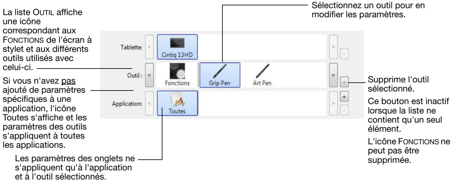 WACOM CINTIQ 13 PEN TOUCH - UTILISATION DE PLUSIEURS OUTILS - 1