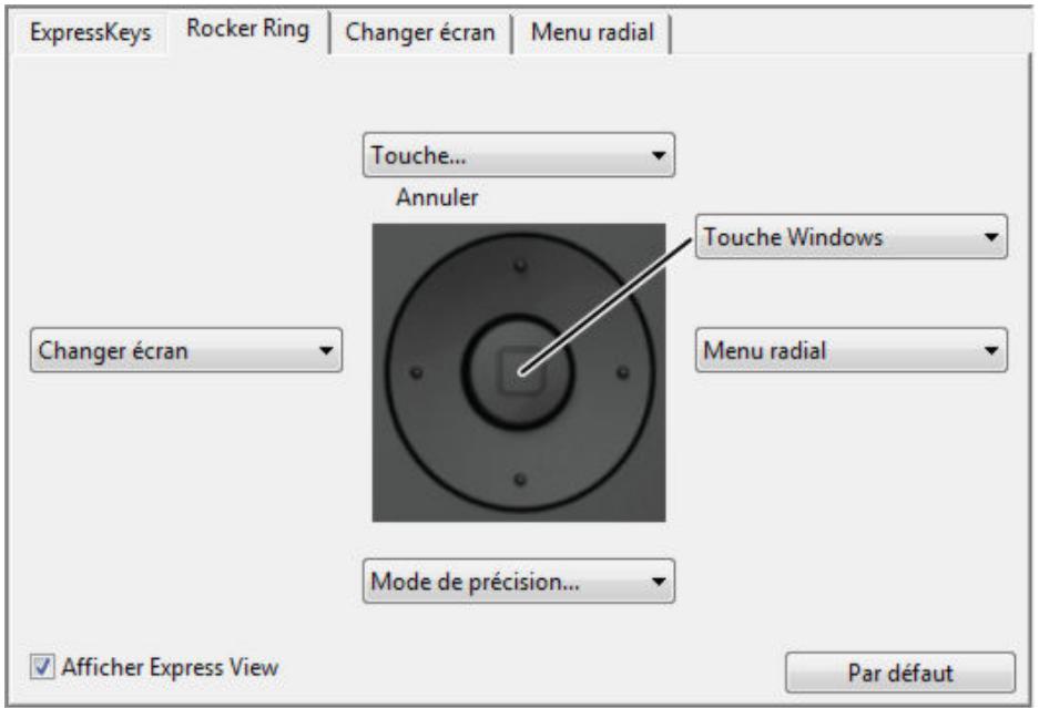 WACOM CINTIQ 13 PEN TOUCH - PERSONNALISATION DU ROCKER RING ET DU HOME BUTTON - 1