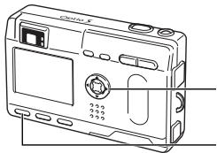 PENTAX Optios - Comment revenir au menu [x] préférences] - 1