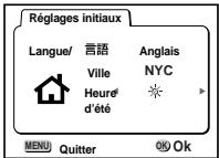 PENTAX Optios - Réglage de l'horaire d'été - 1